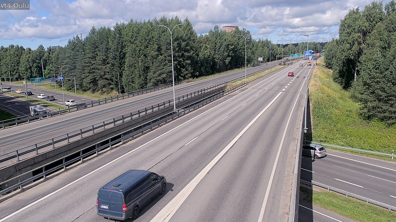 Kelikamerat Kuva Tie 4 Oulu, Oulu, Pohjois-Pohjanmaa