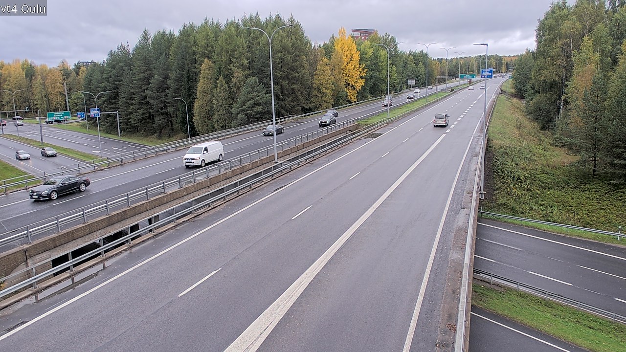 Weather Camera Image Road 4 Oulu, Oulu, Pohjois-Pohjanmaa