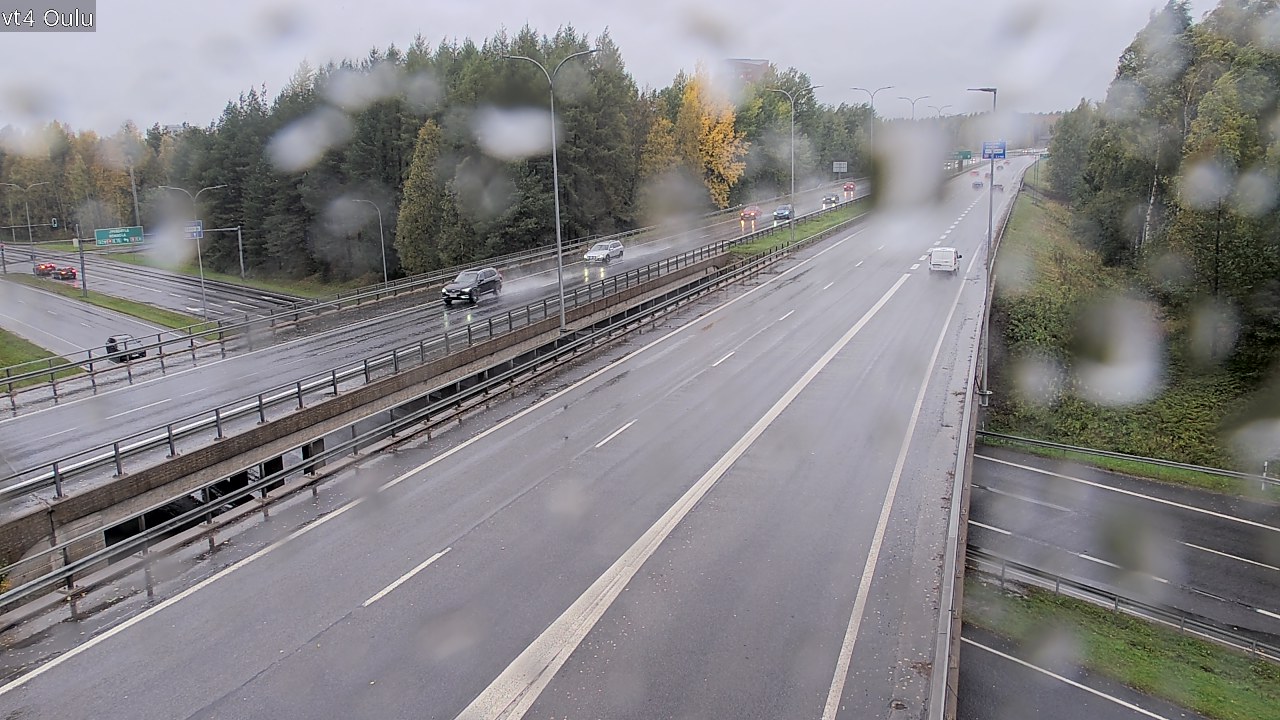 Weather Camera Image Road 4 Oulu, Oulu, Pohjois-Pohjanmaa