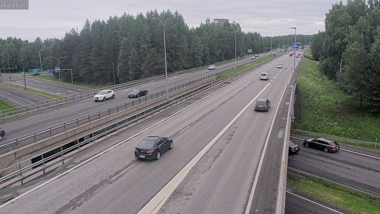 Kelikamerat Kuva Tie 4 Oulu, Oulu, Pohjois-Pohjanmaa