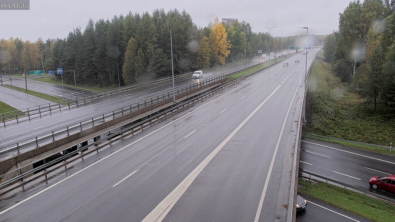 Weather Camera Image Road 4 Oulu, Oulu, Pohjois-Pohjanmaa