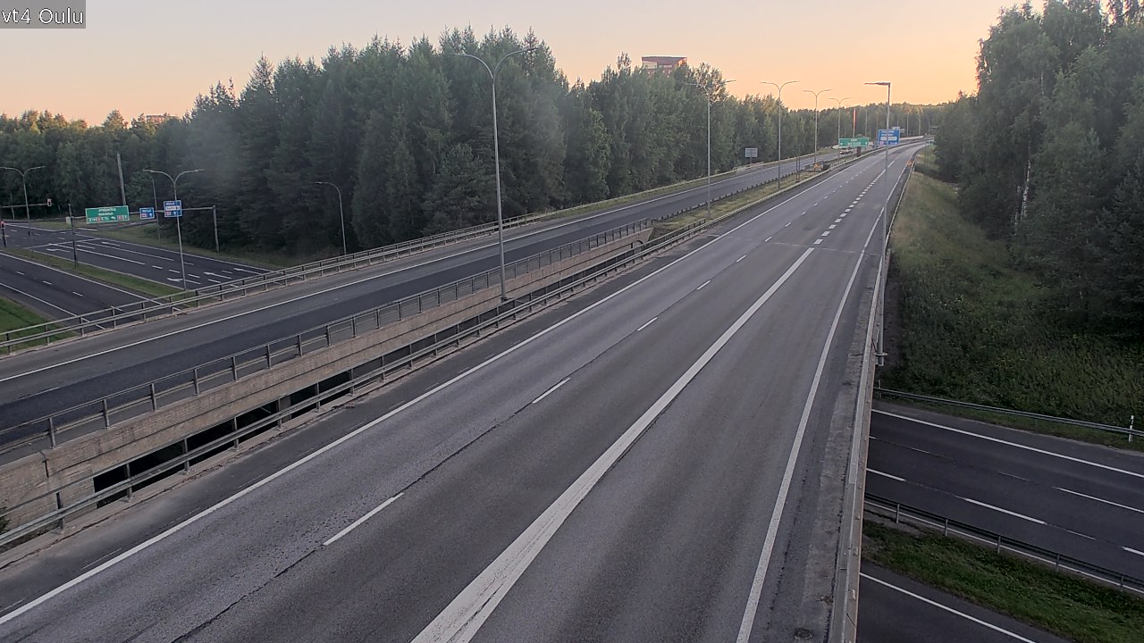 Kelikamerat Kuva Tie 4 Oulu, Oulu, Pohjois-Pohjanmaa