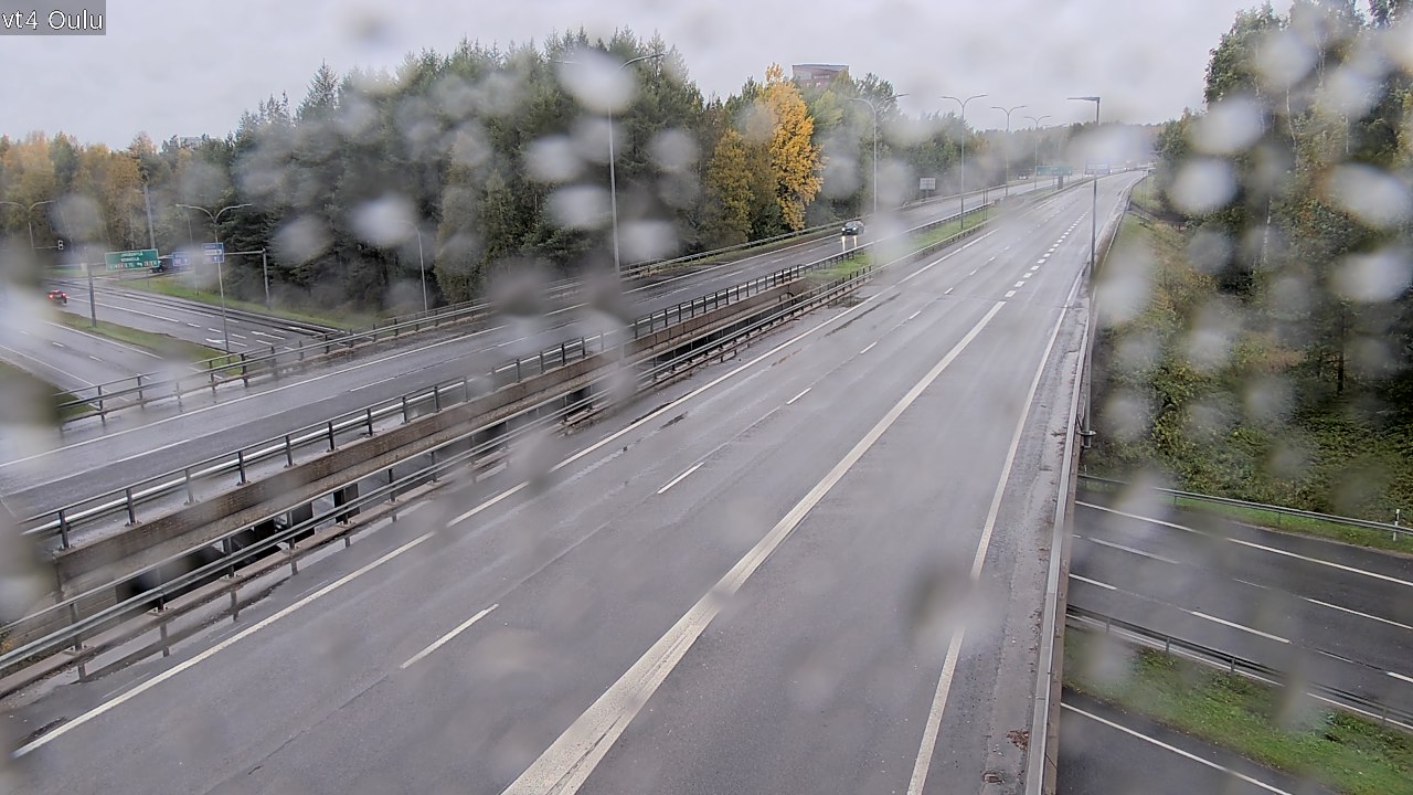 Weather Camera Image Road 4 Oulu, Oulu, Pohjois-Pohjanmaa
