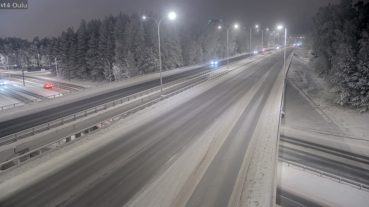 Weather Camera Image Road 4 Oulu, Oulu, Pohjois-Pohjanmaa