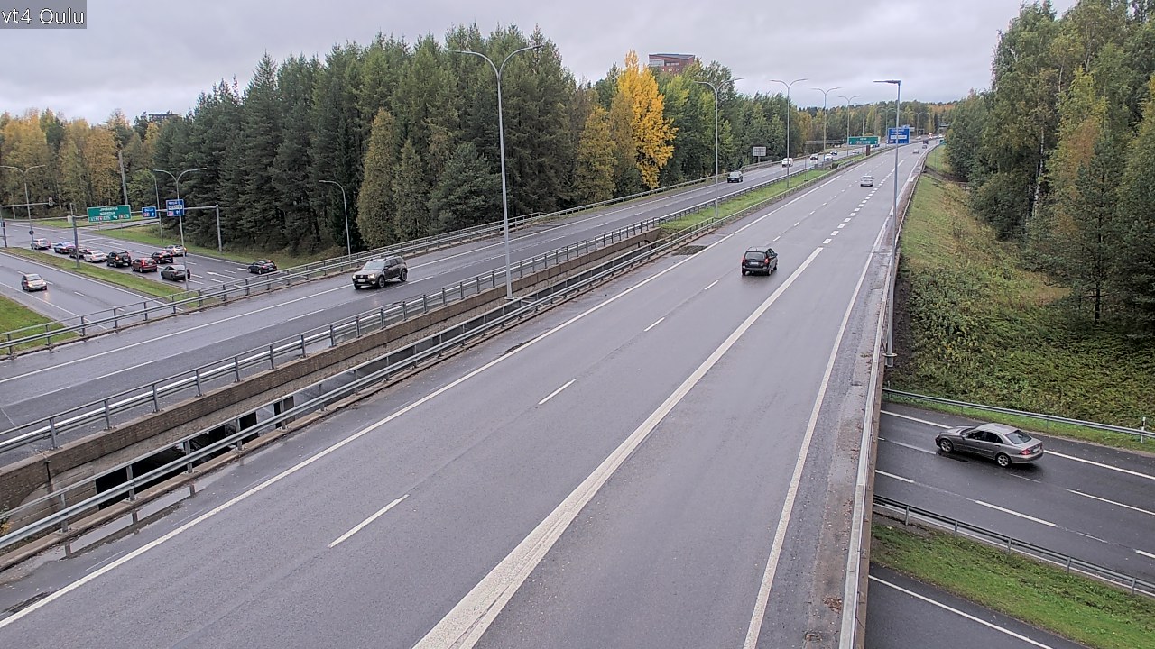 Weather Camera Image Road 4 Oulu, Oulu, Pohjois-Pohjanmaa