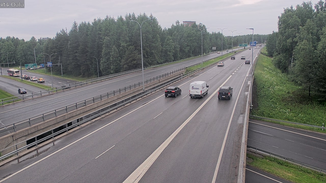 Kelikamerat Kuva Tie 4 Oulu, Oulu, Pohjois-Pohjanmaa