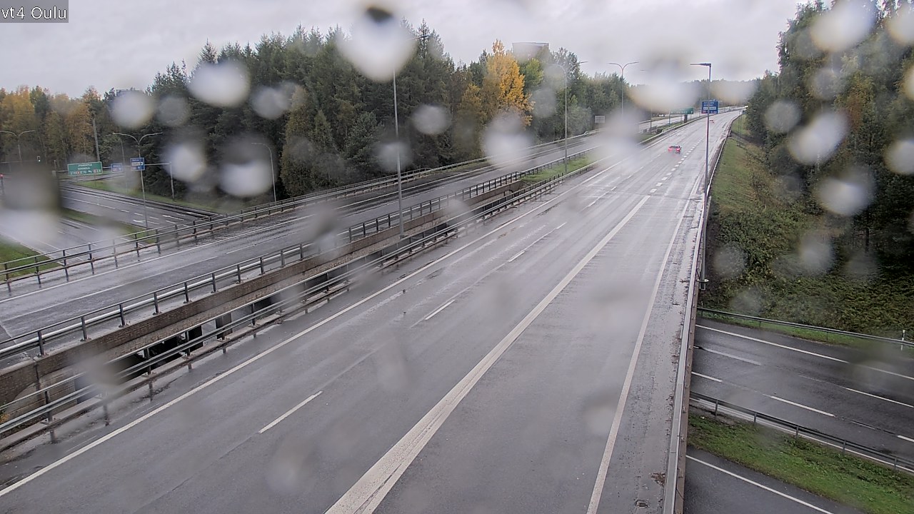 Weather Camera Image Väg 4 Uleåborg, Oulu, Pohjois-Pohjanmaa
