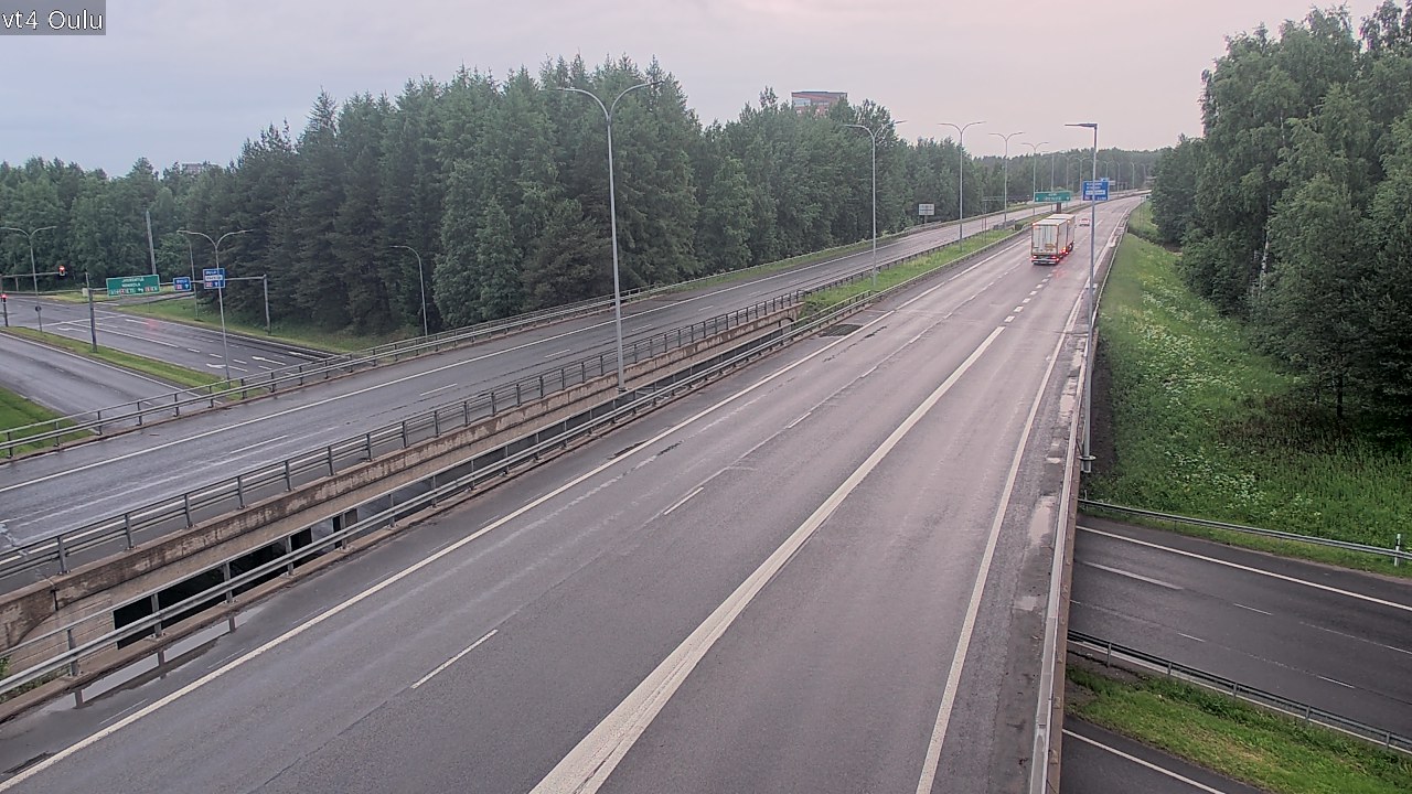 Kelikamerat Kuva Tie 4 Oulu, Oulu, Pohjois-Pohjanmaa