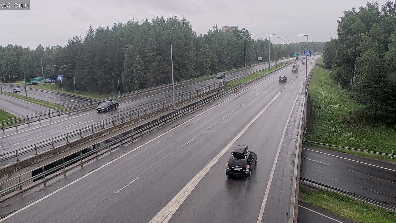 Kelikamerat Kuva Tie 4 Oulu, Oulu, Pohjois-Pohjanmaa