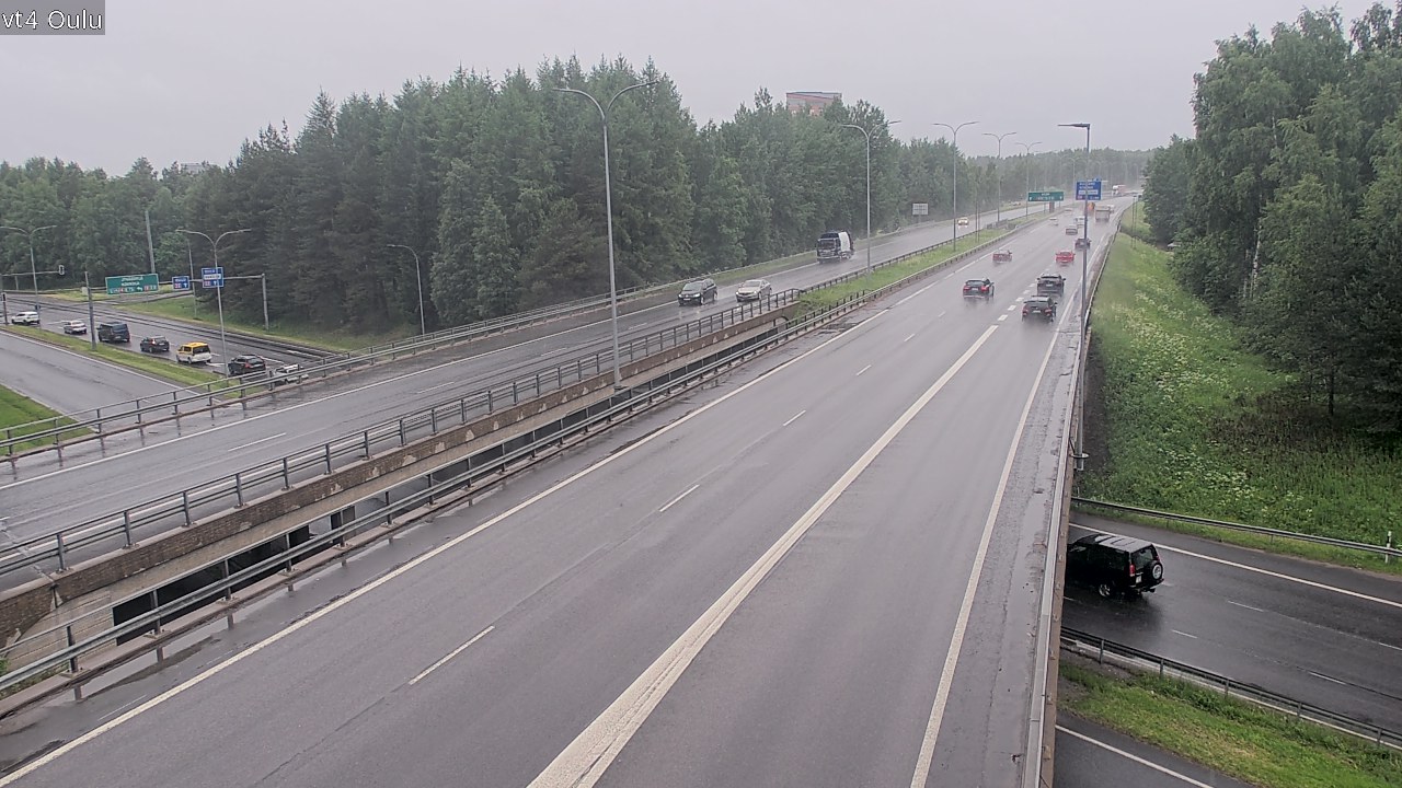 Kelikamerat Kuva Tie 4 Oulu, Oulu, Pohjois-Pohjanmaa
