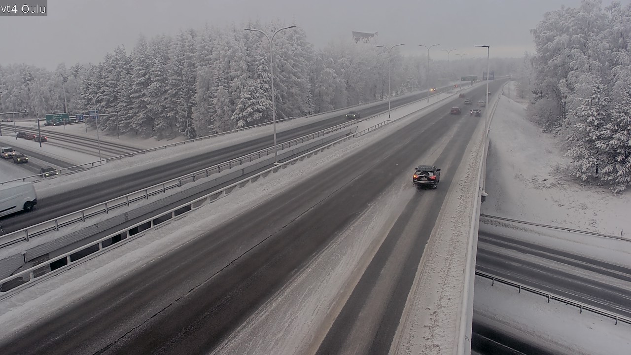 Weather Camera Image Road 4 Oulu, Oulu, Pohjois-Pohjanmaa