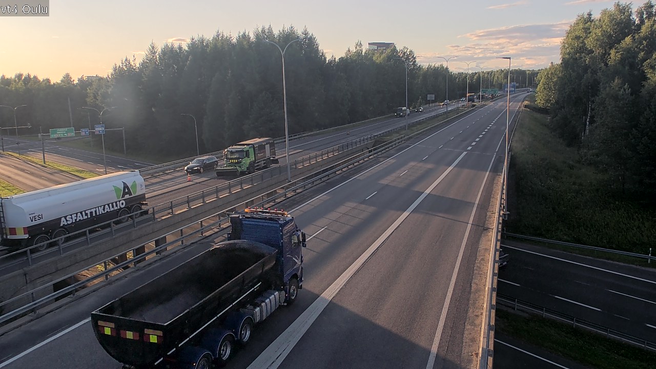 Kelikamerat Kuva Tie 4 Oulu, Oulu, Pohjois-Pohjanmaa