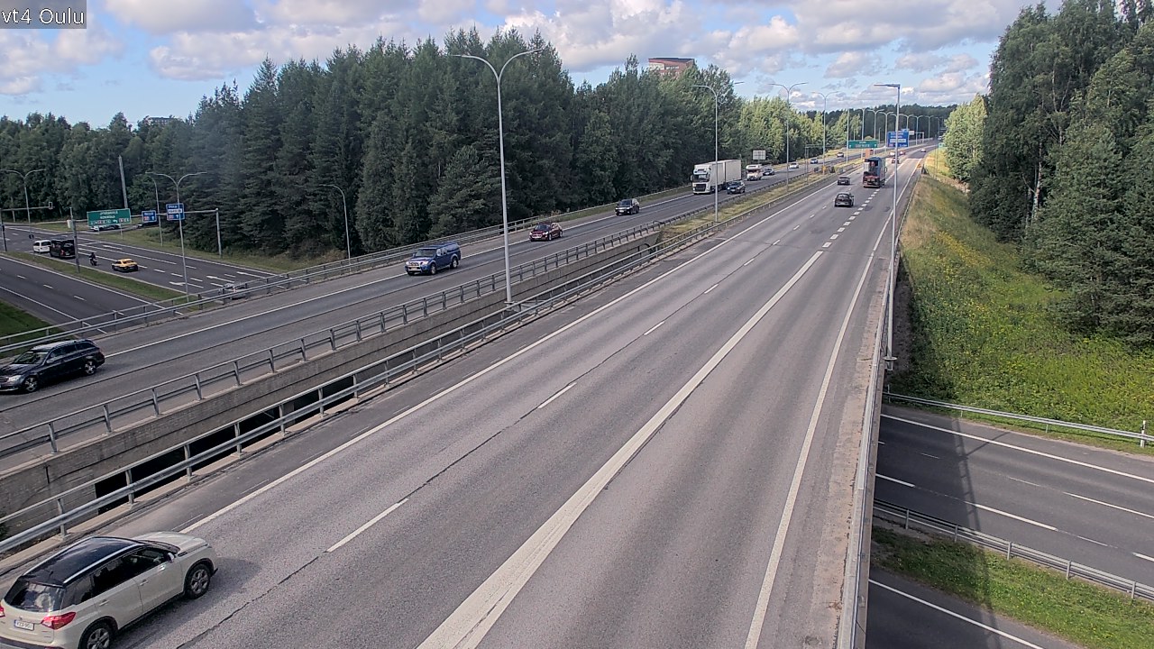Kelikamerat Kuva Tie 4 Oulu, Oulu, Pohjois-Pohjanmaa