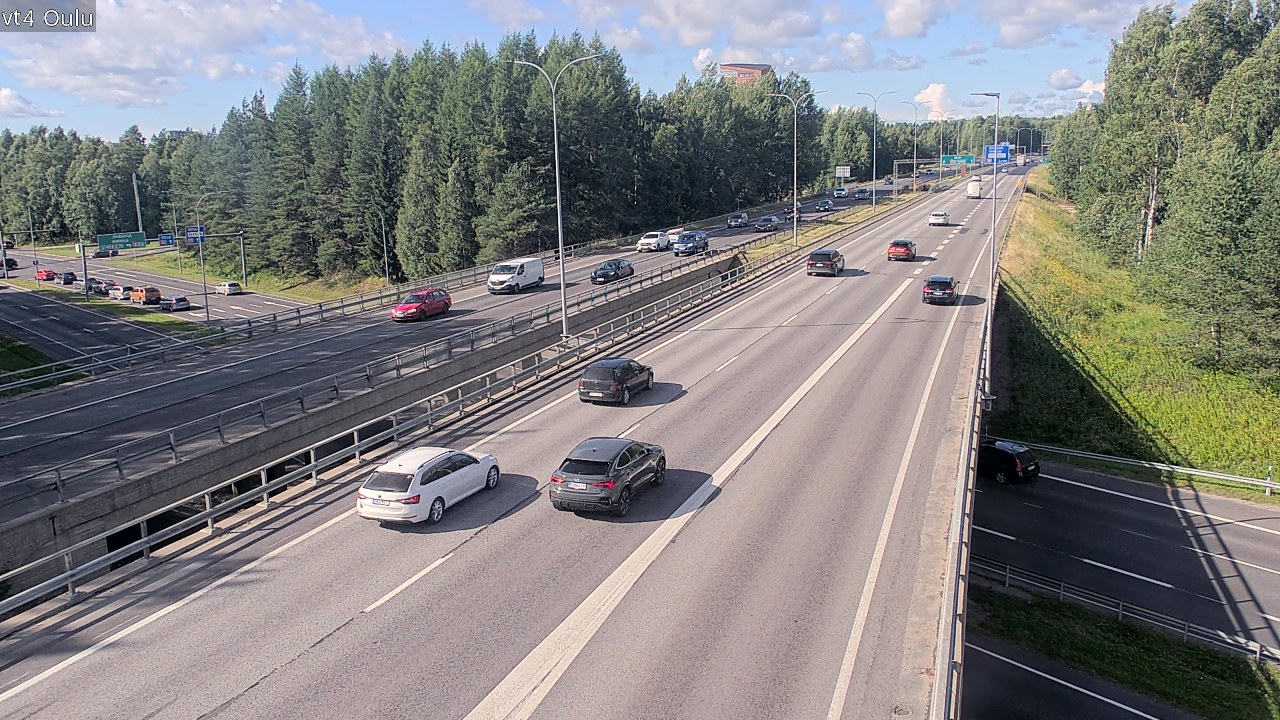 Kelikamerat Kuva Tie 4 Oulu, Oulu, Pohjois-Pohjanmaa