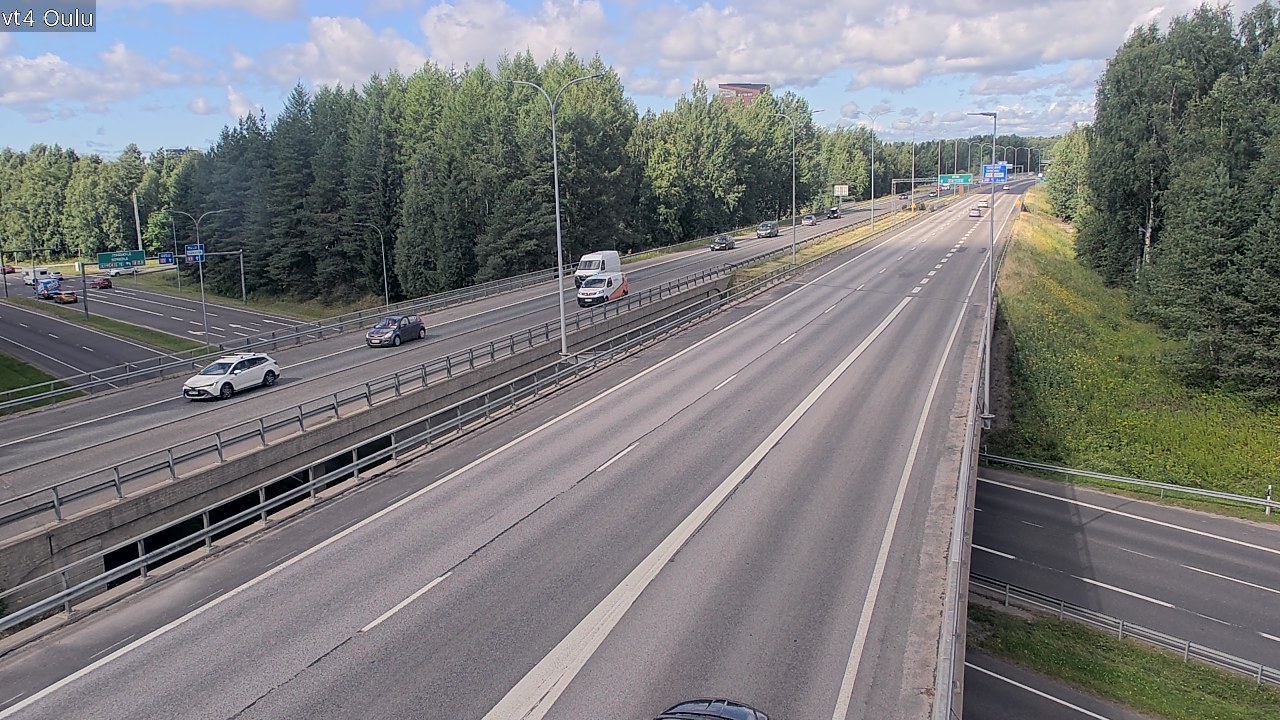 Kelikamerat Kuva Tie 4 Oulu, Oulu, Pohjois-Pohjanmaa
