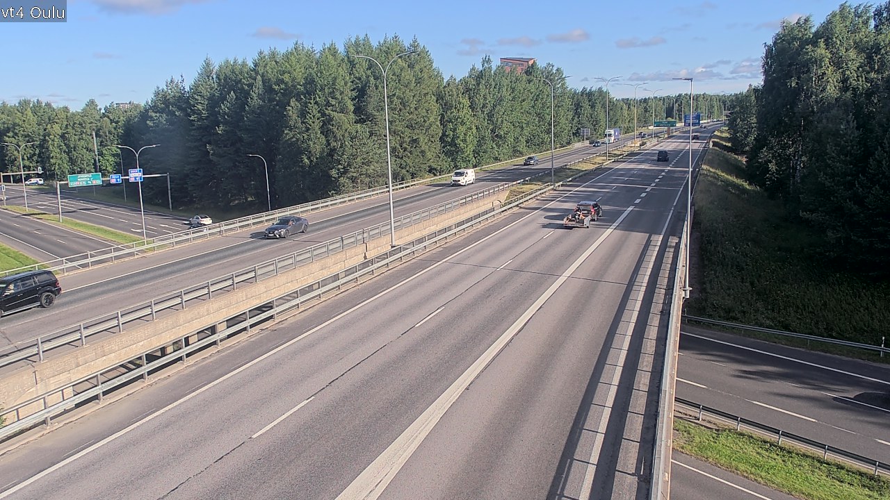 Kelikamerat Kuva Tie 4 Oulu, Oulu, Pohjois-Pohjanmaa