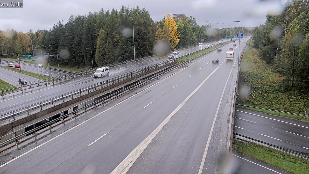 Weather Camera Image Road 4 Oulu, Oulu, Pohjois-Pohjanmaa
