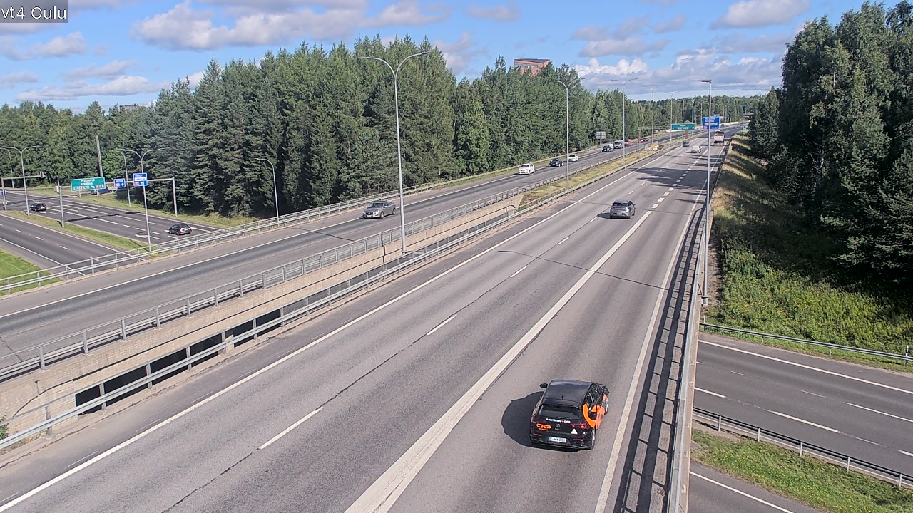 Kelikamerat Kuva Tie 4 Oulu, Oulu, Pohjois-Pohjanmaa