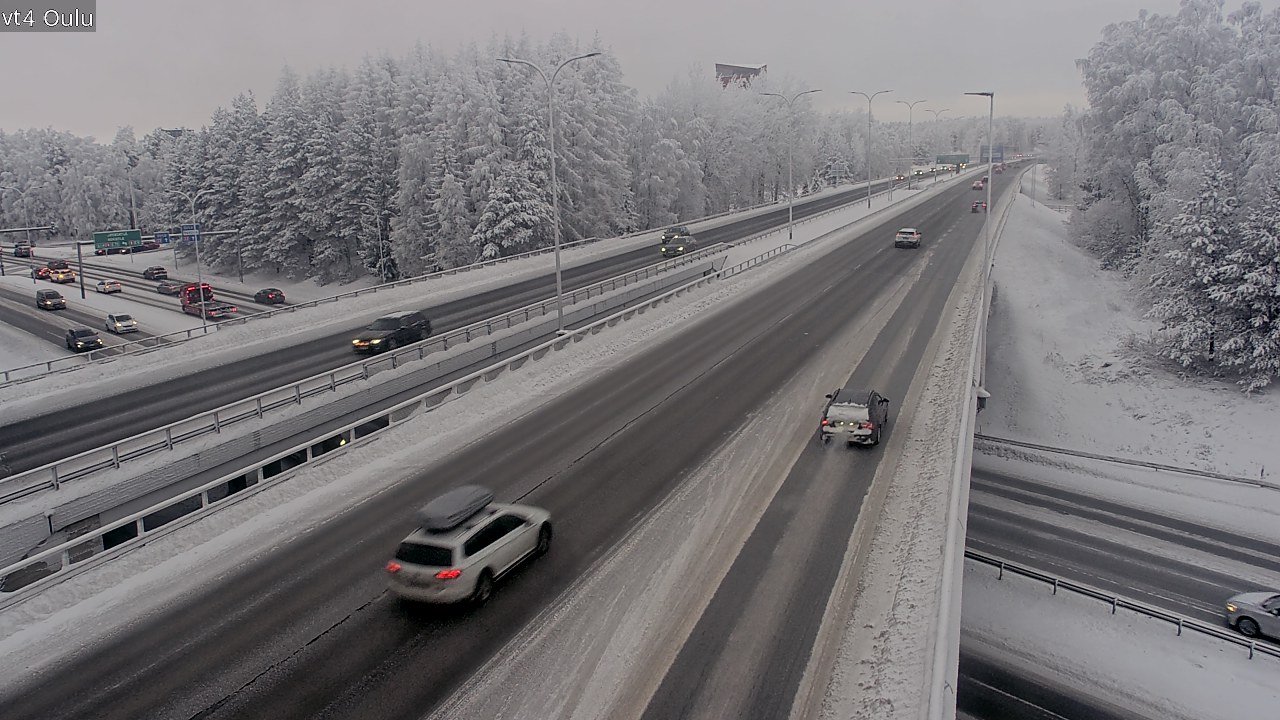 Weather Camera Image Road 4 Oulu, Oulu, Pohjois-Pohjanmaa