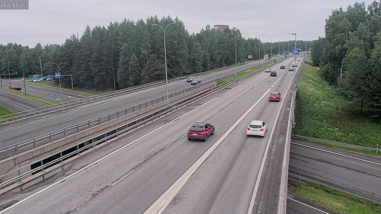 Kelikamerat Kuva Tie 4 Oulu, Oulu, Pohjois-Pohjanmaa