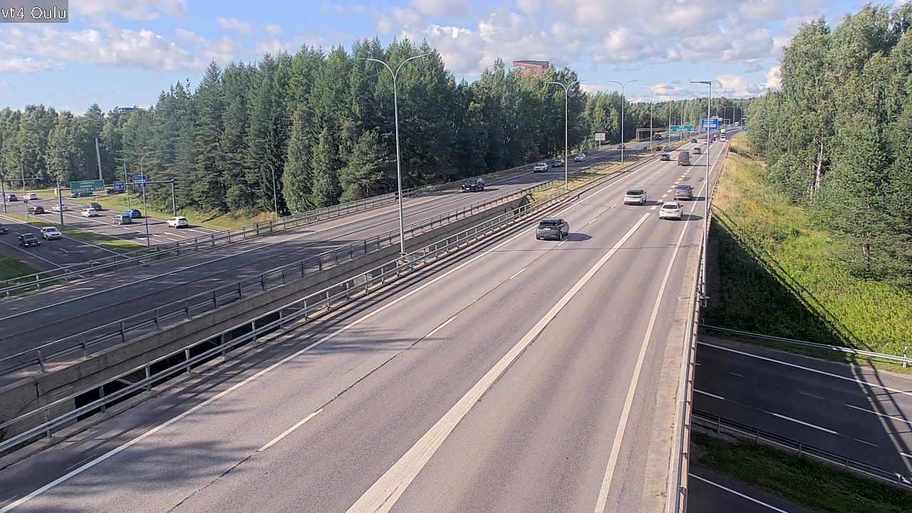 Kelikamerat Kuva Tie 4 Oulu, Oulu, Pohjois-Pohjanmaa