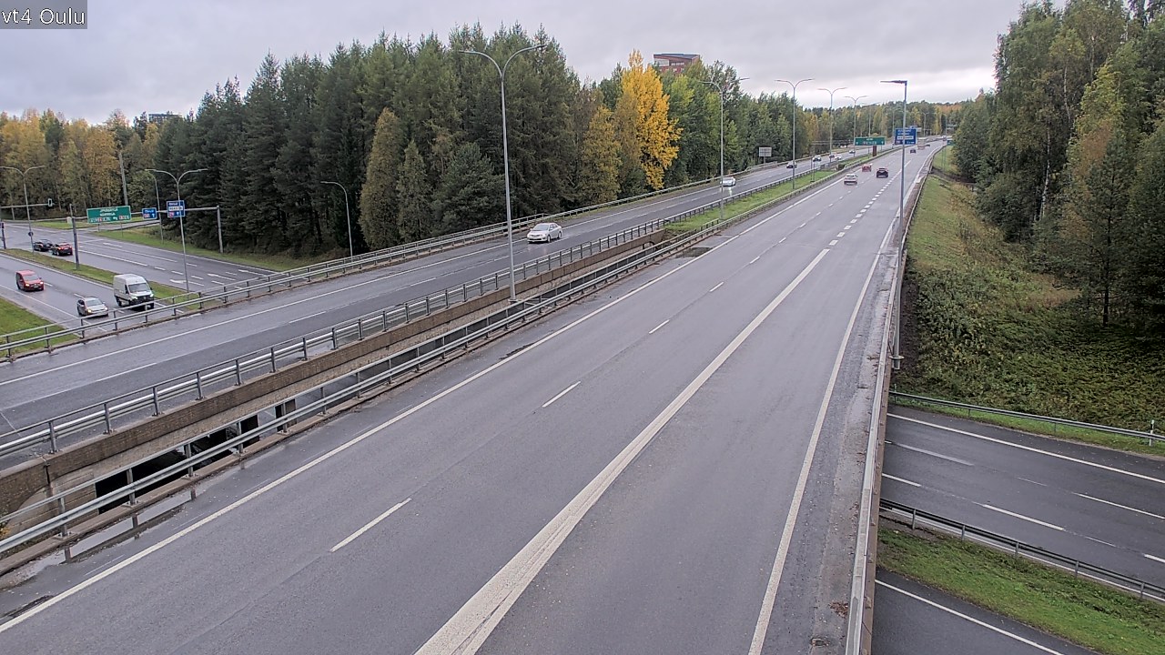 Weather Camera Image Road 4 Oulu, Oulu, Pohjois-Pohjanmaa