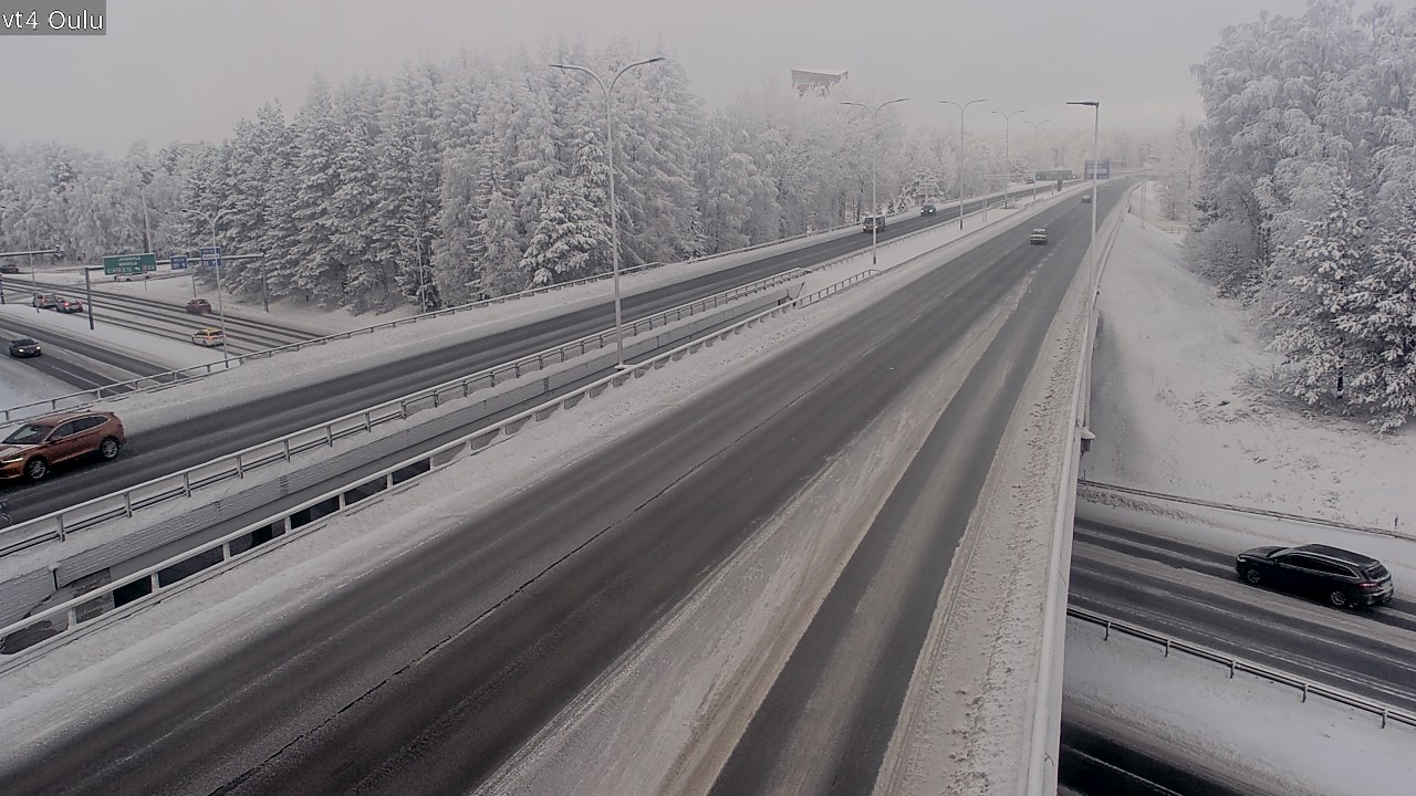 Weather Camera Image Road 4 Oulu, Oulu, Pohjois-Pohjanmaa