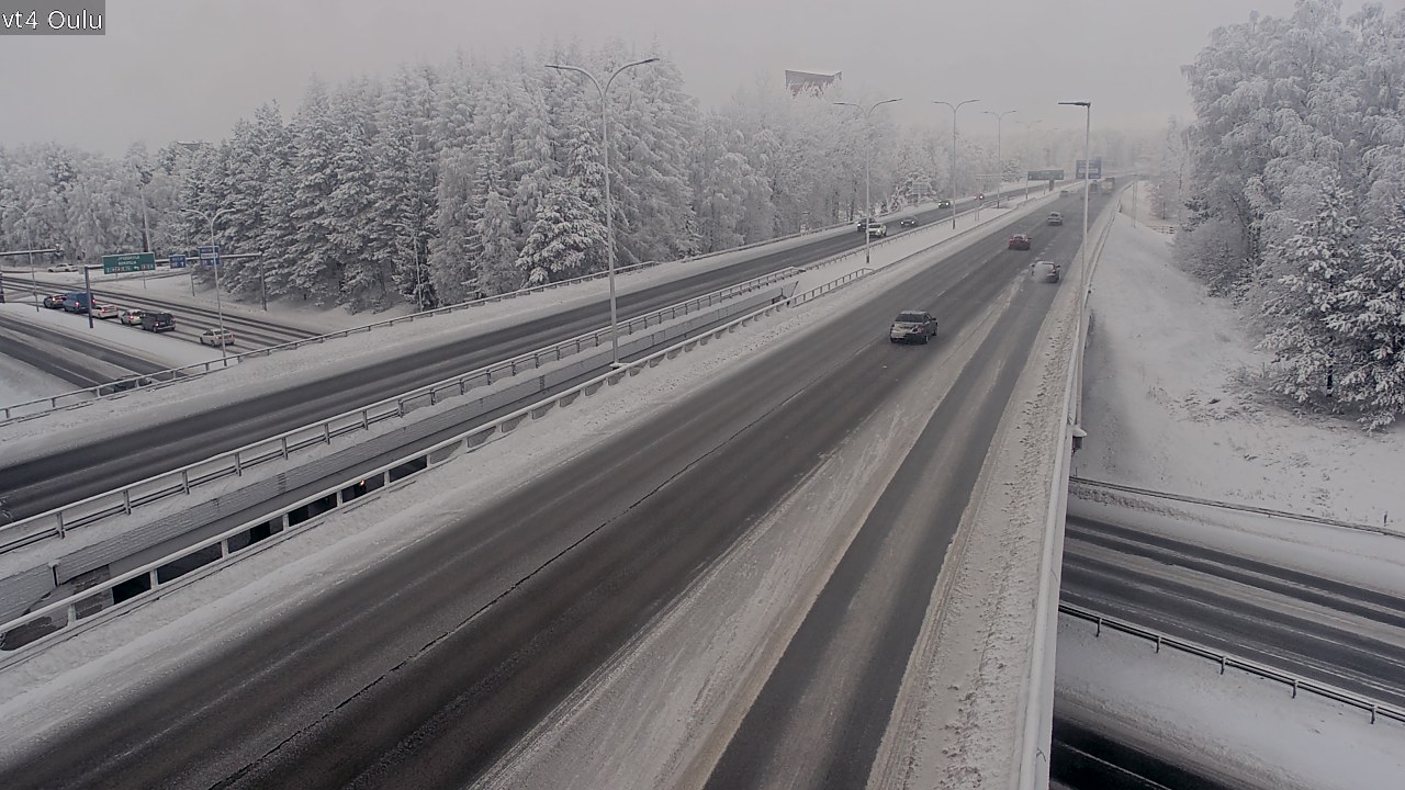 Weather Camera Image Road 4 Oulu, Oulu, Pohjois-Pohjanmaa