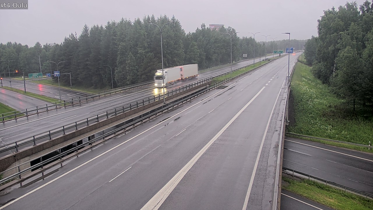 Kelikamerat Kuva Tie 4 Oulu, Oulu, Pohjois-Pohjanmaa