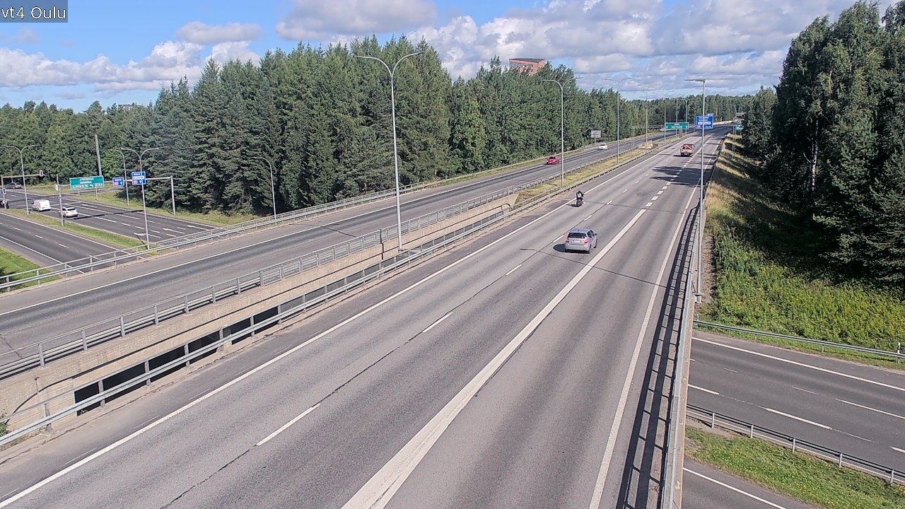Kelikamerat Kuva Tie 4 Oulu, Oulu, Pohjois-Pohjanmaa
