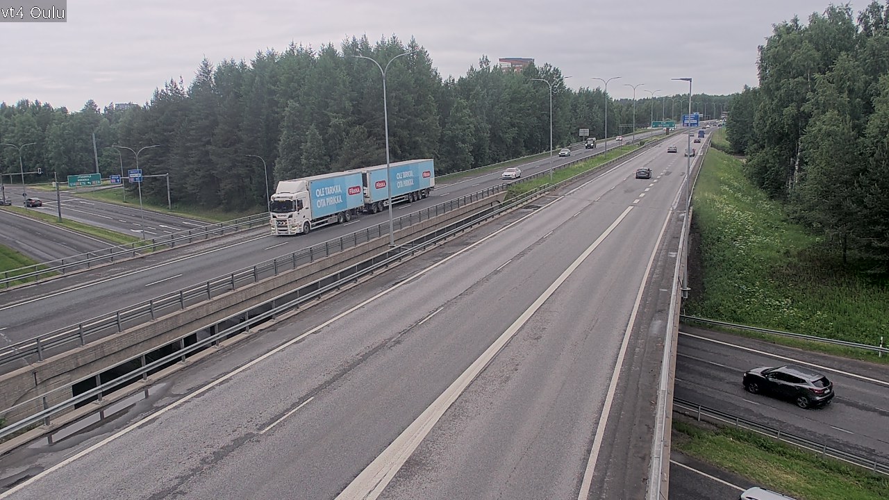 Kelikamerat Kuva Tie 4 Oulu, Oulu, Pohjois-Pohjanmaa