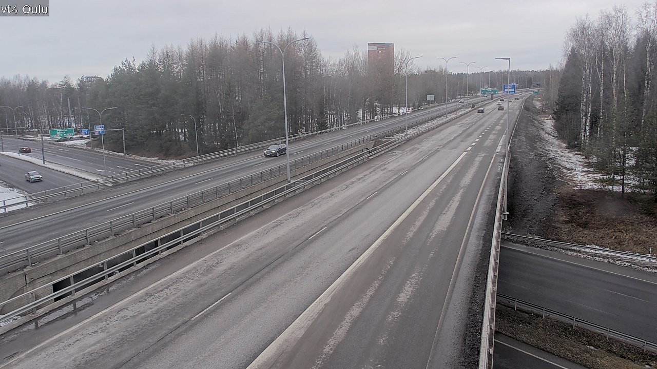 Weather Camera Image Road 4 Oulu, Oulu, Pohjois-Pohjanmaa
