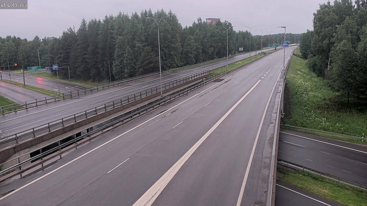 Kelikamerat Kuva Tie 4 Oulu, Oulu, Pohjois-Pohjanmaa