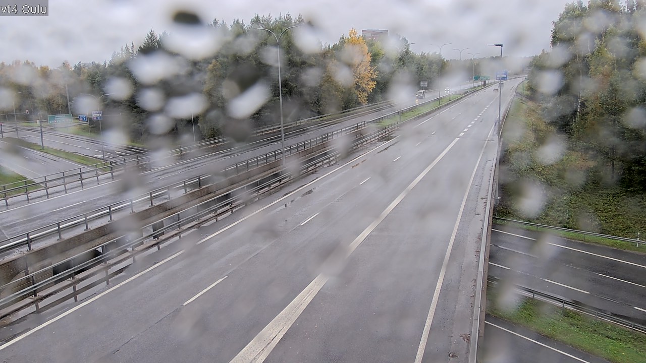 Weather Camera Image Väg 4 Uleåborg, Oulu, Pohjois-Pohjanmaa