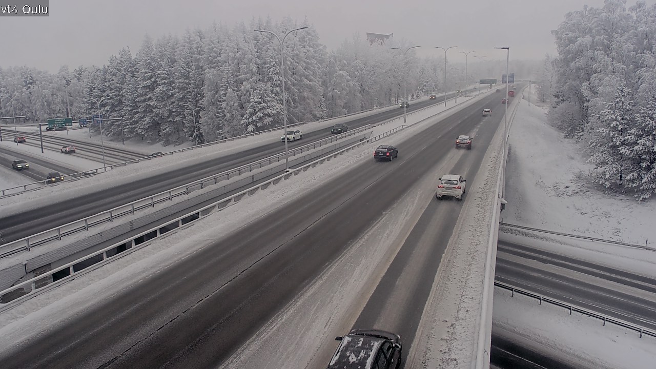 Weather Camera Image Road 4 Oulu, Oulu, Pohjois-Pohjanmaa