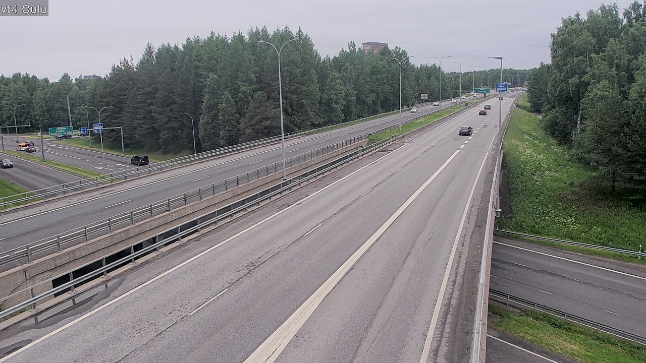 Kelikamerat Kuva Tie 4 Oulu, Oulu, Pohjois-Pohjanmaa