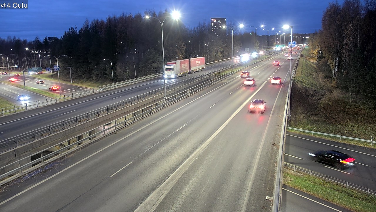 Kelikamerat Kuva Tie 4 Oulu, Oulu, Pohjois-Pohjanmaa