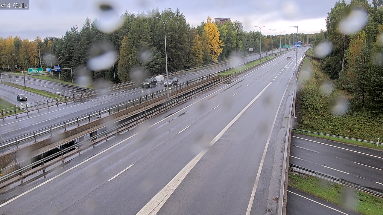 Weather Camera Image Road 4 Oulu, Oulu, Pohjois-Pohjanmaa