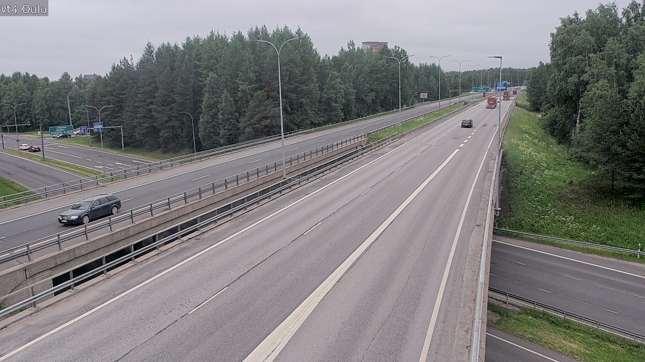 Kelikamerat Kuva Tie 4 Oulu, Oulu, Pohjois-Pohjanmaa