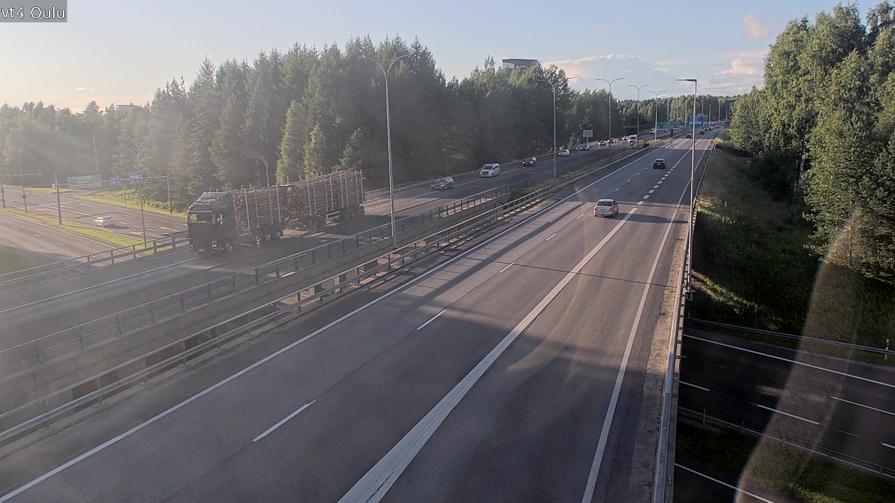 Kelikamerat Kuva Tie 4 Oulu, Oulu, Pohjois-Pohjanmaa