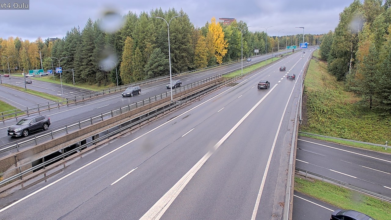 Weather Camera Image Road 4 Oulu, Oulu, Pohjois-Pohjanmaa