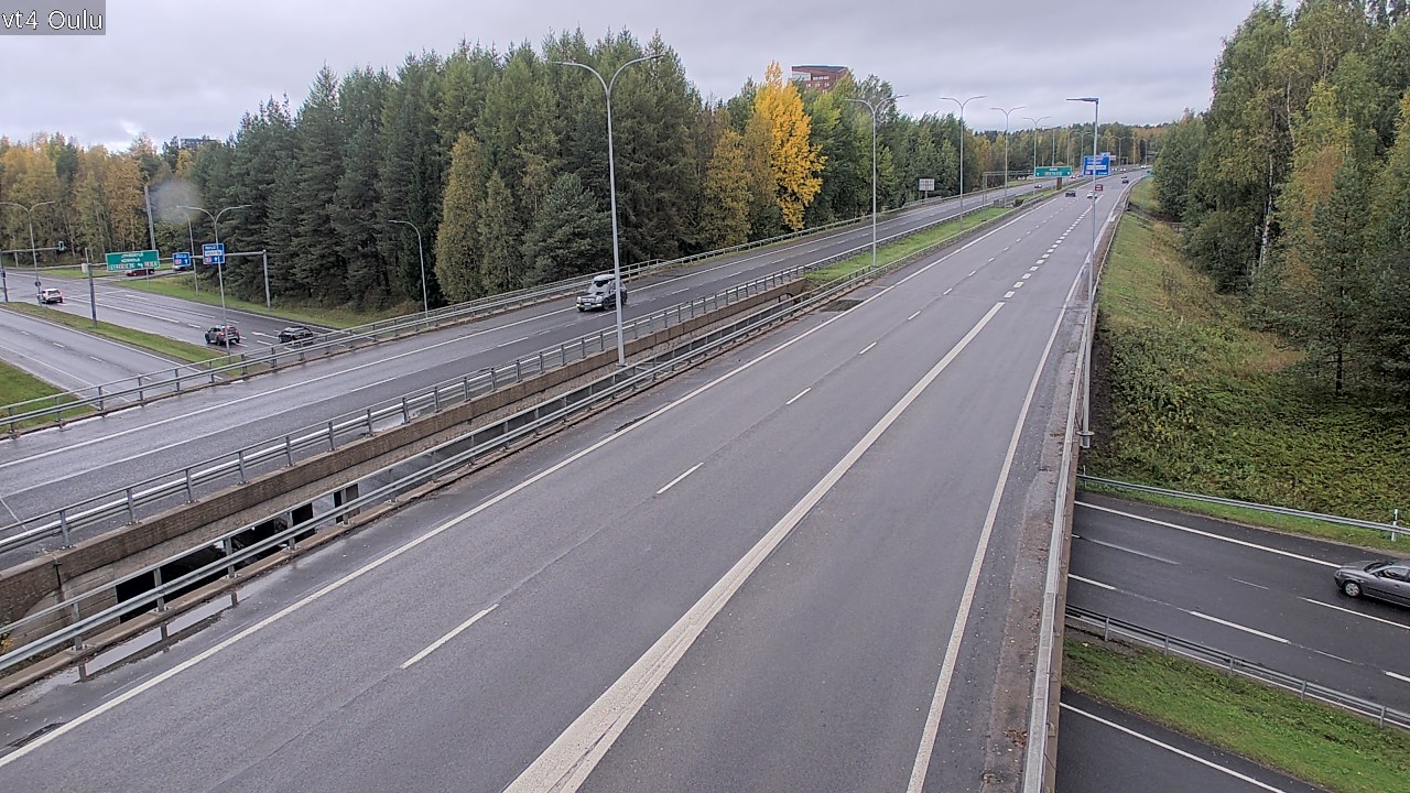 Weather Camera Image Road 4 Oulu, Oulu, Pohjois-Pohjanmaa