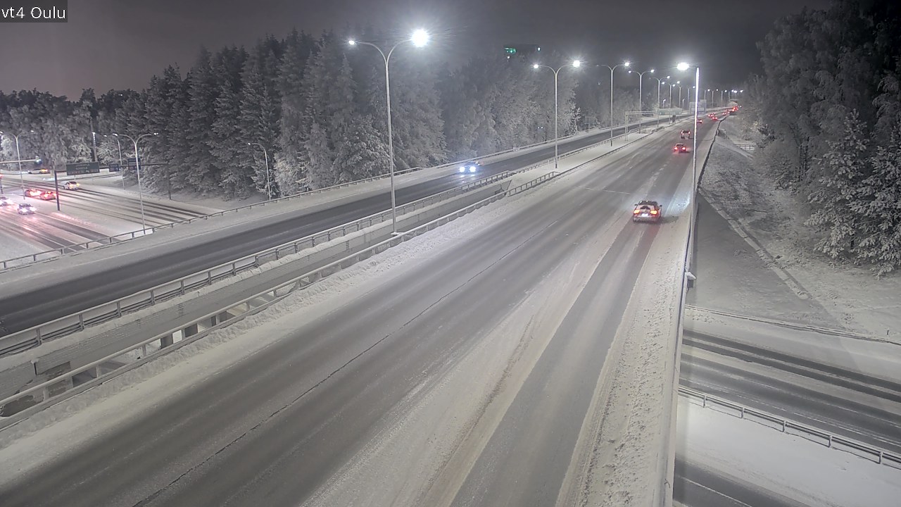 Weather Camera Image Road 4 Oulu, Oulu, Pohjois-Pohjanmaa