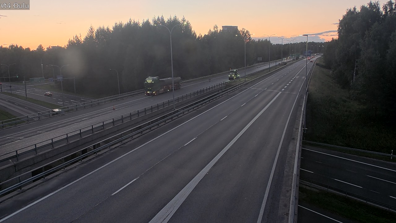 Kelikamerat Kuva Tie 4 Oulu, Oulu, Pohjois-Pohjanmaa