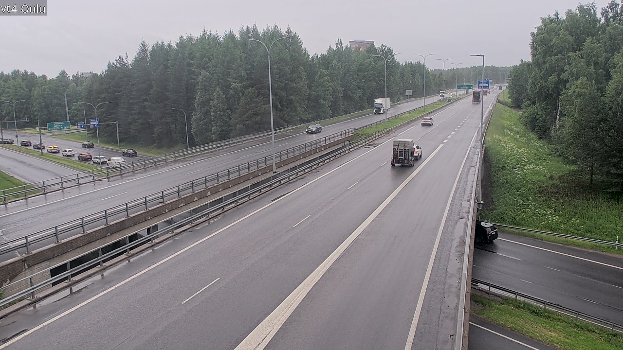 Kelikamerat Kuva Tie 4 Oulu, Oulu, Pohjois-Pohjanmaa