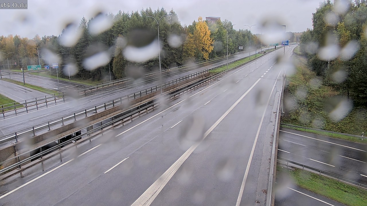 Weather Camera Image Väg 4 Uleåborg, Oulu, Pohjois-Pohjanmaa