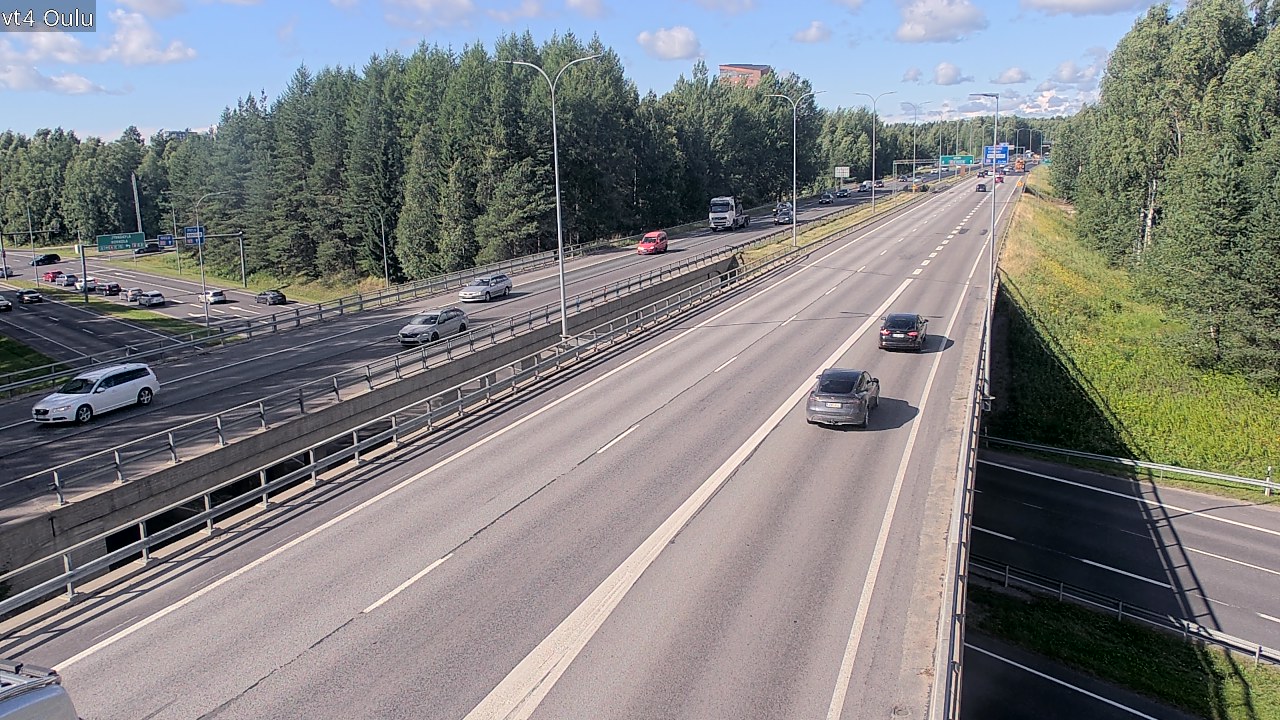 Kelikamerat Kuva Tie 4 Oulu, Oulu, Pohjois-Pohjanmaa