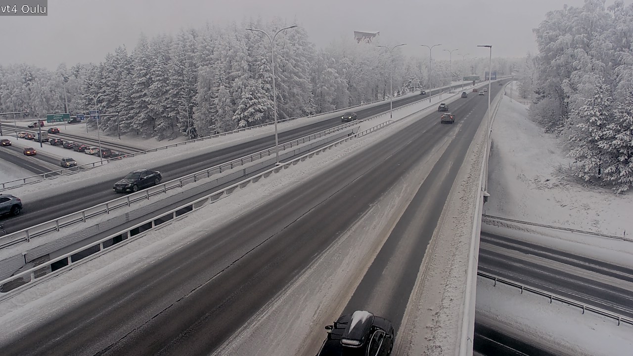 Weather Camera Image Road 4 Oulu, Oulu, Pohjois-Pohjanmaa