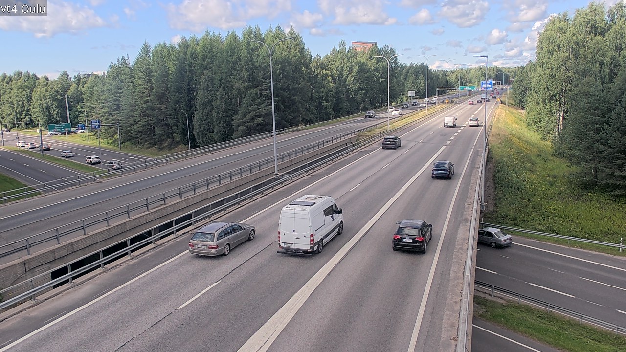 Kelikamerat Kuva Tie 4 Oulu, Oulu, Pohjois-Pohjanmaa