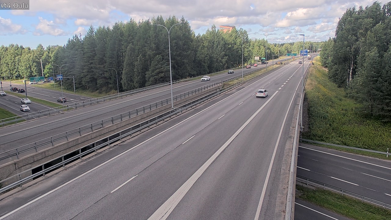 Kelikamerat Kuva Tie 4 Oulu, Oulu, Pohjois-Pohjanmaa